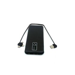 10000 mAh Powerbank (Dahili Kablolu) K420 - 2