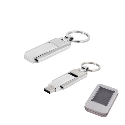 16 GB Metal Anahtarlık USB Bellek - 