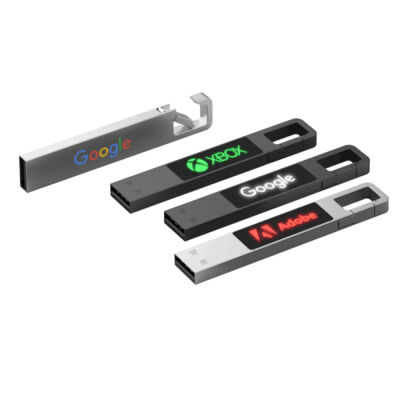 16 GB Metal Işıklı USB Bellek - 1