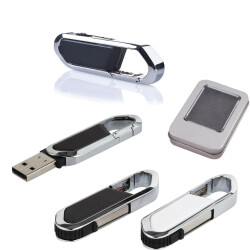 16 GB Metal Plastik Anahtarlık USB Bellek - 