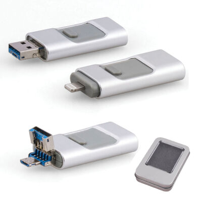 16 GB Metal USB Bellek - 1