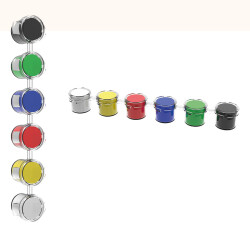 4 ml 6 Renkli Guaj Boyası - 