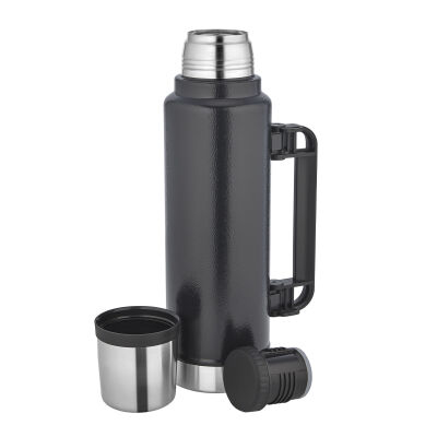 55341 SY - BARDAKLI TERMOS 1.450 ML SİYAH - 2