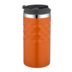 55520 TR - KUPA ÇELİK BARDAK TURUNCU 300 ML - 