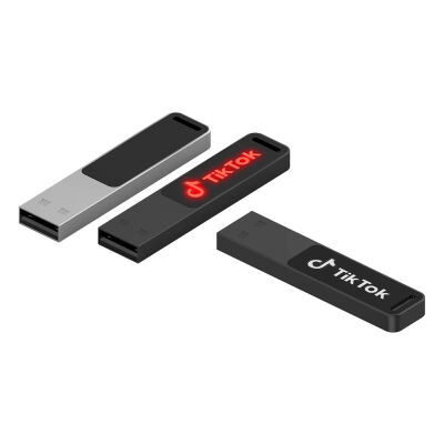 64 GB Metal Işıklı USB Bellek - 1