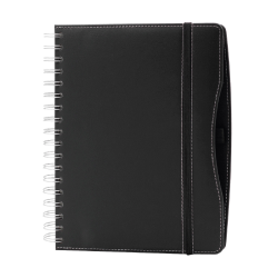 70121 SY - 19*24 SPİRALLİ GÜNLÜK AJANDA SİYAH - 