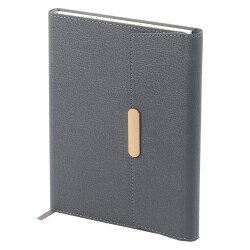 70243 GR - 14,5x21 MARMARİS TARİHSİZ AJANDA GRİ - 