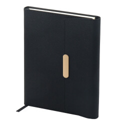 70243 SY - 14,5x21 MARMARİS TARİHSİZ AJANDA SİYAH - 