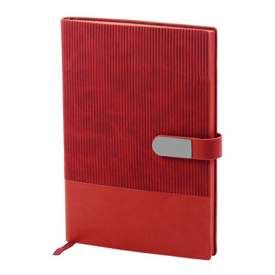 70244 KR - 14,5x21 KÖŞK TARİHSİZ AJANDA KIRMIZI - 1