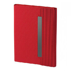 70246 KR - 14,5x21 KARATAY TARİHSİZ AJANDA KIRMIZI - 