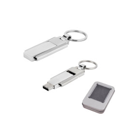 8 GB Metal Anahtarlık USB Bellek - 