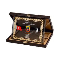 90213 - KRİSTAL PLAKET - 