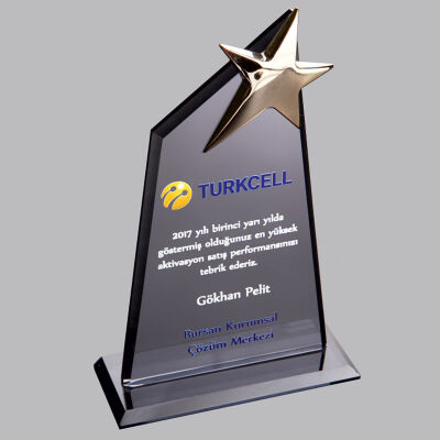 90303 - KRİSTAL PLAKET - 1