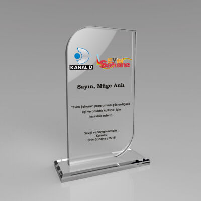 90311 - KRİSTAL PLAKET - 1