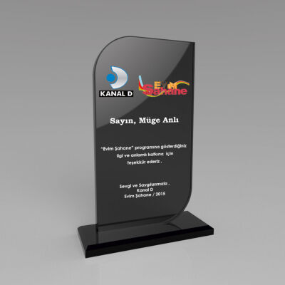 90312 - KRİSTAL PLAKET - 1