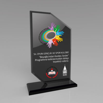 90314 - KRİSTAL PLAKET - 1