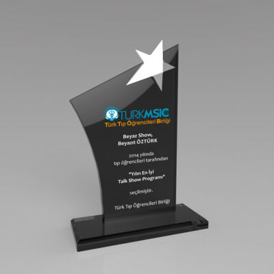 90327 - KRİSTAL PLAKET - 1