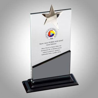 90604 - KRİSTAL PLAKET - 1