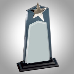 90609 - KRİSTAL PLAKET - 