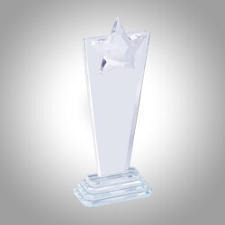 90611 - KRİSTAL PLAKET - 