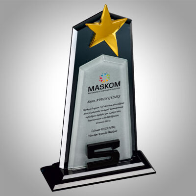 90803 - KRİSTAL PLAKET - 1