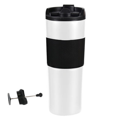 FRENCH PRESS TERMOS 500 ML BEYAZ - 1