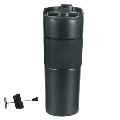 FRENCH PRESS TERMOS 500 ML SİYAH - 1