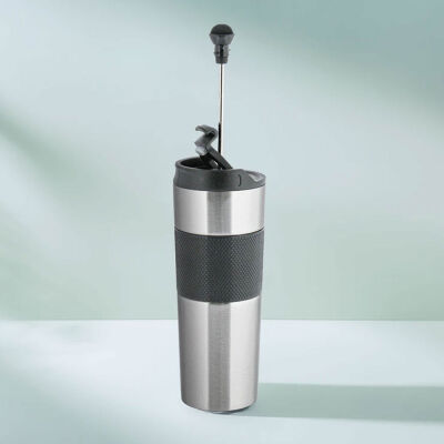 FRENCH PRESS TERMOS 500 ML SİYAH - 2