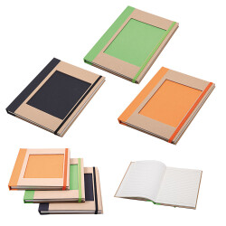Geri Dönüşümlü Lastikli Defter - 
