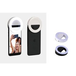 Klipsli Selfie LED Işık - 