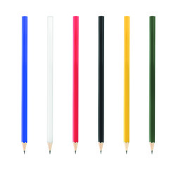 Köşeli Renkli Kurşun Kalem - 