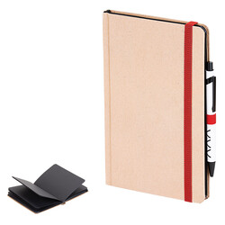 Kraft Sert Kapak Defter ( 13 x 21 cm ) - 