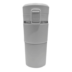 KUPA ÇELİK BARDAK 400 ML BEYAZ - 