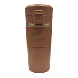 KUPA ÇELİK BARDAK 400 ML KAHVE - 