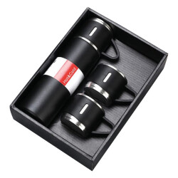 TERMOS SET 500 ML SİYAH - 